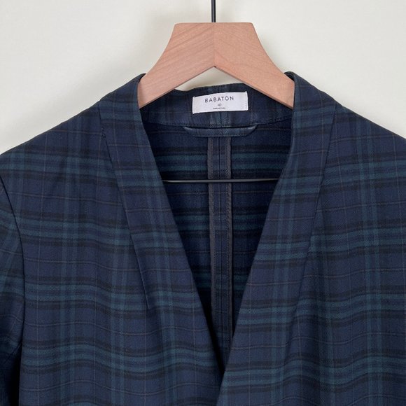 Aritzia Black Plaid Blazer - Picture 6 of 16